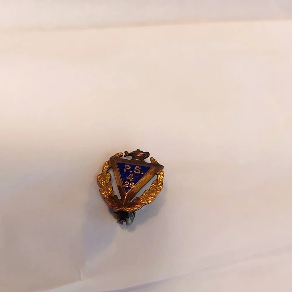 Vintage Disanza Brothers Jewelers NYC School P.S. 426 Pin - VERY RARE